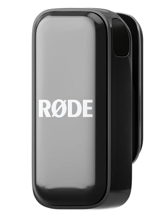 RØDE Wireless Micro - Compact Wireless Microphone, Two Mics with Charge Case for Smartphone Content Creation - USB-C, Black | Ultra-Compact Smartphone Wireless Kit: 2 Clip-on Transmitters, USB-C Receiver, Pocket Charge Case-Up to 21 Hr