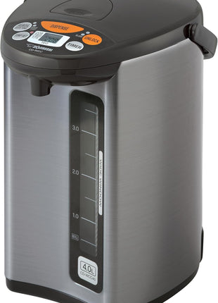 Zojirushi Micom Water Boiler and Warmer (135 oz. / 4L, Silver)