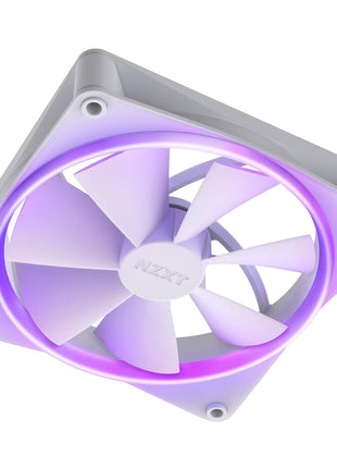 F140RGB - 140mm RGB Fans - Twin + RGB Lighting Controller - White