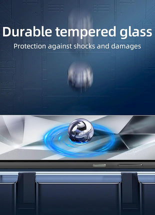 NEW'C 3 Pack Designed for Samsung Galaxy S24 Ultra Screen Protecto, (No for S24/S24 Plus), Tempered Glass, Case Friendly Scratch-proof, Bubble Free, Ultra Resistant