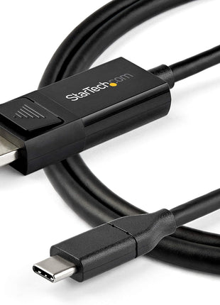 StarTech.com 6ft (2m) USB C to DisplayPort 1.4 Cable, 8K 60Hz, Bidirectional DP USB-C Video Adapter Cable for Windows, Apple M1 M2 M3 M4, USB4 Thunderbolt Compatible