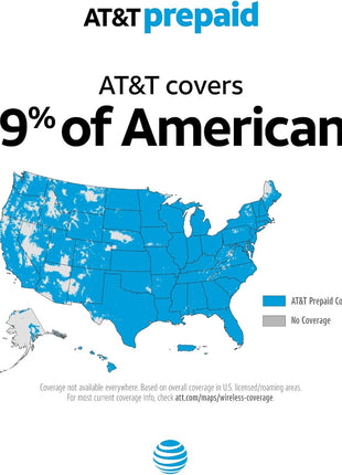 AT&T Wi-Fi Turbo Hotspot 2, 256 MB, Black - Prepaid Hotspot, dual band