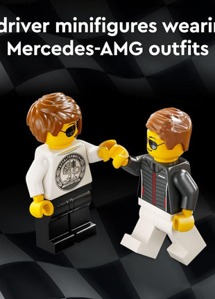 LEGO Speed Champions Mercedes-AMG G 63 & SL 63 Building Toys - Kids Pretend Play Toy Cars for Boys & Girls, Ages 10+ Years - Gifts for Christmas - 76924