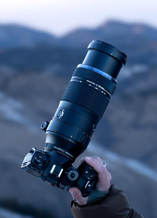 Om SYSTEM M.Zuiko ED 100-400mm F5.0-6.3 is II Tripod Mount Design Lens
