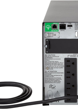 APC 1000VA Smart UPS with SmartConnect, SMT1000C Sinewave UPS Battery Backup, AVR, 120V, Line Interactive Uninterruptible Power Supply