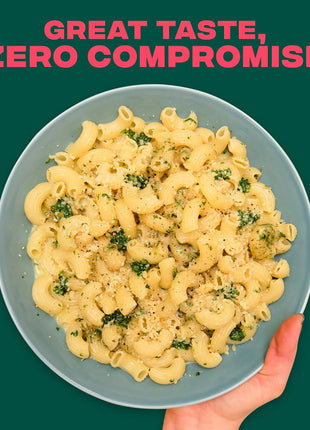 Carbe Diem!, Elbows, Lower Net Carb Pasta with Traditional Flavor & Texture, 8 grams of Protein, 55% Fewer Net Carbs & Only 110 Calories Per Serving, Pack of 3