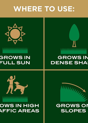 Scotts EZ Seed Patch & Repair Sun and Shade Mulch, Grass Seed, Fertilizer Combination for Bare Spots and Repair, 3.75 lb, Brown