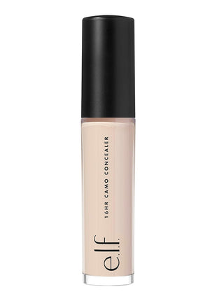 e.l.f. 16HR Camo Concealer, Full Coverage, Matte Finish Under-Eye & Blemish Corrector, Hydrating Formula, 16-Hour Crease-Resistant Wear, Light Ivory