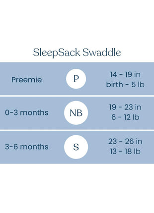 HALO 100% Cotton Sleepsack Swaddle, 3-Way Adjustable Wearable Blanket, TOG 1.5, Baby Blue, Newborn, 0-3 Months