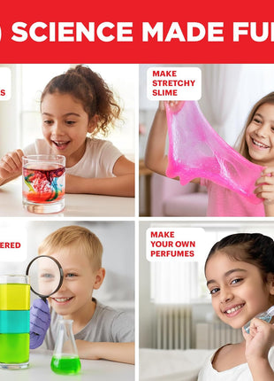 Doctor Jupiter My First Science Experiments Kit for Kids Ages 4+ | Birthday Gift Ideas for Boys & Girls 4, 5, 6, 7, 8 Year Olds, Science Kits for Kids Ages 5-7, STEM Educational Toys