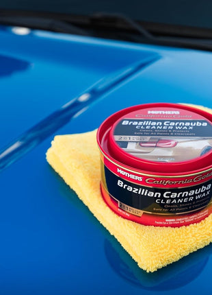 Mothers California Gold Brazilian Carnauba Cleaner Wax, 12 oz. Paste, 05500