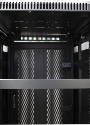 StarTech.com 1U Blanking Panel - Metal Rack Mount Filler Panel - for 19in Server Rack Enclosure or Cabinet - Steel - Black (BLANKB1)
