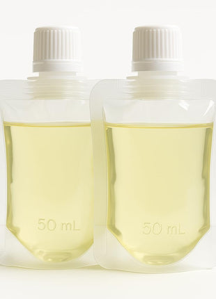 VITA LUMINA 50mL x 2 Pouches - Synthetic Urine for Urinalysis - Fake Pee Sub Solution with Vitamin C - Clean Artificial Urine Substitute for Education and Testing