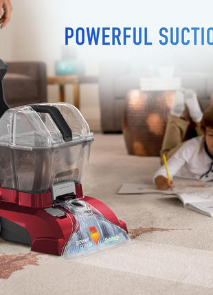 Hoover PowerScrub Deluxe Carpet Cleaner Machine for Carpet and Upholstery, Deep Cleaning Carpet Shampooer Machine with Multi Purpose Tools, Pair Carpet Cleaner Solution