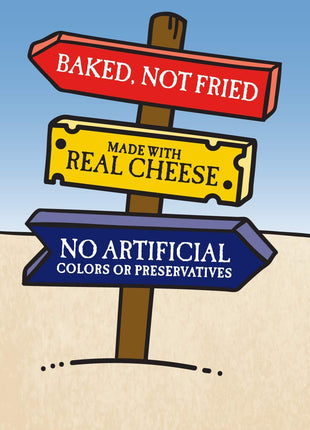 Pirate's Booty Aged White Cheddar Cheese Puffs, Gluten-Free, Kids Snacks, 0.5oz (24ct)