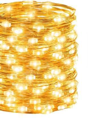Fairy Lights with Remote, 8 Modes & Timer, 66 Feet 200 Led Christmas Light Twinkle Lights Plug in, Waterproof String Lights for Bedroom Decor Home Girl's Room Garden Party Christmas Decorations