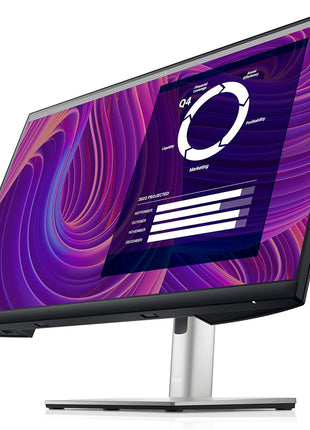 Dell P2423D Monitor - 23.80-inches QHD (2560 x 1440) 60Hz Display, sRGB 99%, 5ms Response Time, HDMI/DP/USB 3.2 Gen 1 Connectivity, Height/Tilt/Swivel/Pivot Adjustability, 16.7 Million Colors - Black