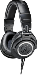 Audio Technica ATH M50x Professional Studio Monitor Headphones, Black