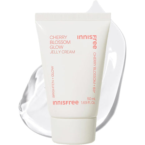 innisfree Cherry Blossom Jelly Cream, N1.7 fl oz (50 ml), Genuine Product, Moisturizing, Glossy, Dry Fine Lines, Inner Dry, Oily Skin, Dry Skin, Mixed Skin, Korean Cosmetics