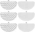 6 Pack 1940 for Bissell Steam Mop Pads for Bissell PowerFresh Steam Mop 1806 1544 1440 2075A 2685A 1940W 19404 Series, Model 19402 19408 1940a 1940f 1940q 1940t B0006 B0017, Part #5938#203 2633