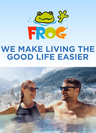 FROG @Ease Test Strips for Hot Tubs and Swim Spas - Test Strip with Out Indicator for FROG @Ease SmartChlor Cartridges, pH, Total Alkalinity and Total Hardness - 30 Test Strips