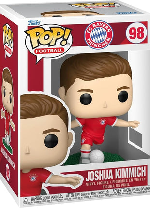 Funko Pop! Football: Bayern Munich - Joshua Kimmich - Bayern FC - Collectable Vinyl Figure - Gift Idea - Official Merchandise - Toys for Kids & Adults - Sports Fans - Model Figure for Collectors