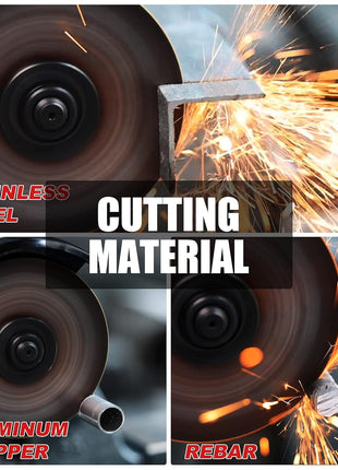 EZARC Cut Off Wheels 25 Pack, 3" x 1/16" x 3/8" Cutting Wheel, Metal & Stainless Steel Cutting Disc for Die Grinder