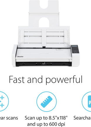 Doxie Pro - Duplex Document Scanner and Receipt Scanner for Home and Office with Amazing Software for Mac and PC
