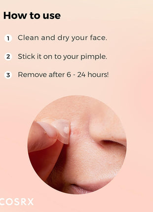 COSRX Master Patch Intensive, Oval-Shaped Pimple Patches (36 Counts) | Hydrocolloid Pimple Stickers with Tea Tree Oil & Salicylic Acidm, Quick & Easy Blemish, Zit Spot Treatment, Korean Skin care