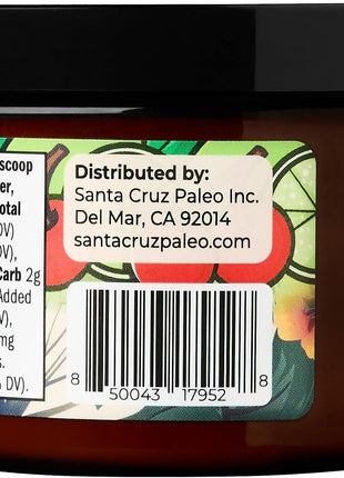 Santa Cruz Paleo Electrolyte Powder, Cherry Limeade, Sugar Free Hydration Drink Mix with Himalayan Pink Salt, Sea Salt, Magnesium Glycinate, Potassium Chloride, Sweetened with Stevia, 30 Servings