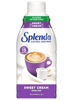 SPLENDA Sugar Free Sweet Cream Coffee Creamer, 32 Fl Oz