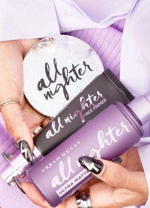 Urban Decay All Nighter Longwear Face Primer - Smoothing & Hydrating Base for Foundation Face Makeup, Sheer & Lightweight, Helps Smooth & Even Skin, For All Skin Types, Paraben-free, Vegan