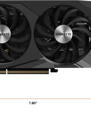 GIGABYTE GeForce RTX 3060 WINDFORCE OC 12G (rev. 2.0) Graphics Card, 2X WINDFORCE Fans, 12GB 192-bit GDDR6, GV-N3060WF2OC-12GD Rev2.0 Video Card