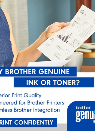Brother Genuine TN437BK Ultra High Yield Black Toner Cartridge XL
