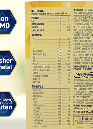 Enfamil NeuroPro Baby Formula, Brain Building Duo DHA & MFGM, Exclusive Immune Supporting HuMO6 Blend, Powder Infant Formula, Baby Milk, 2 Fl Oz, 24-Pack