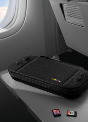 tomtoc Slim Carring Case for Nintendo Switch 2, Military Grade Protection | Odorless Felt Protective Hard Shell with 12 Game Card Slots, Portable Travel Storage Bag with Original Patent, Soft Interior