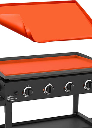 36 inch Silicone Griddle Mat for Blackstone 36 Inch Grill, Heavy Duty Food Grade Silicone Griddle Cover, Protect Your Grill from Dirt & Rust All Year Round
