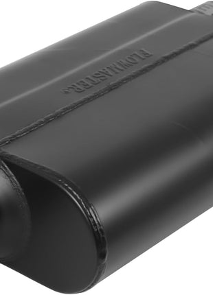 Flowmaster 942441 40 Delta Flow Muffler - 2.25 Offset In and 2.25 Center Out - Aggressive Sound
