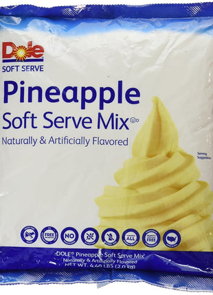 Dole Soft Serve Mix 4.75 Pound, pineapple, 70.4 Ounce