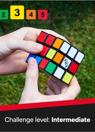 Rubik's Cube The Original 3x3 Puzzle Cube & Brain Teaser Fidget Toy | The World's Best-Known Puzzle, An Iconic STEM Toy That Enhances Spatial Awareness & Algorithmic Thinking Skills, Ages 8+