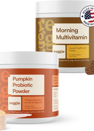 Daily Immunity Set for Dogs | Supports Healthy Gut, Immune System, and Nutrient Absorption | Made in The USA, Vet-Approved, & Ideal for All Ages, Breeds, and Sizes