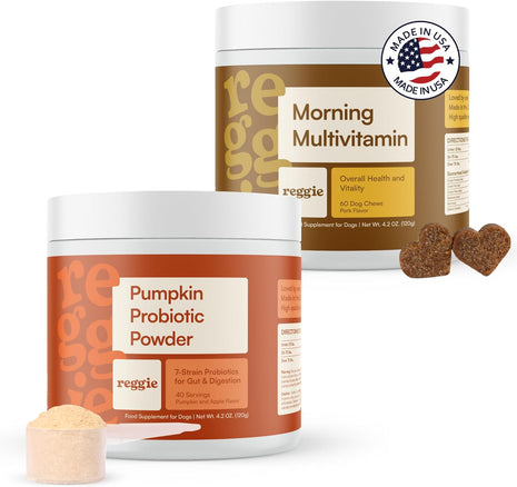 Daily Immunity Set for Dogs | Supports Healthy Gut, Immune System, and Nutrient Absorption | Made in The USA, Vet-Approved, & Ideal for All Ages, Breeds, and Sizes