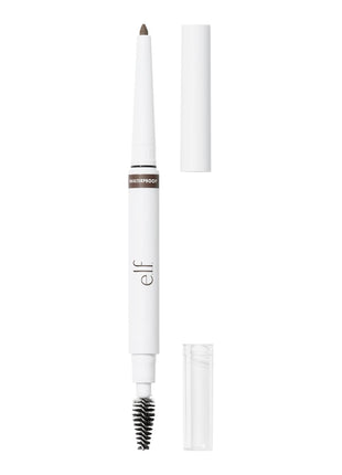 e.l.f. Instant Lift Waterproof Eyebrow Pencil, Deep Brown | Dual-Ended with Precision Tip & Spoolie, Smudge-Resistant Formula for Natural, Long-Lasting Brows