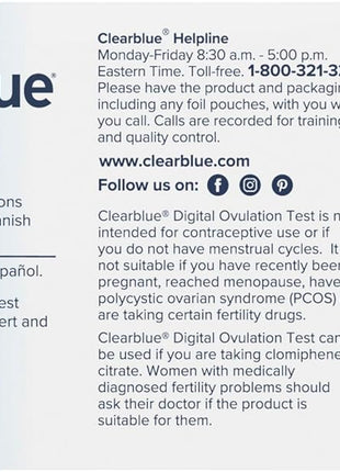 Clearblue Digital Ovulation Test, 30 Count