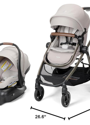 Maxi-Cosi Zelia 2 Luxe 5-in-1 Modular Travel System, New Hope Tan