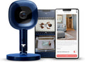 Nanit Pro Smart Baby Monitor & Flex Stand - 1080p Secure Wi-Fi Video Camera, Sensor-Free Sleep & Breathing Motion Tracker, 2-Way Audio, Sound & Motion Alerts, Night Vision, and Breathing Band - Blue