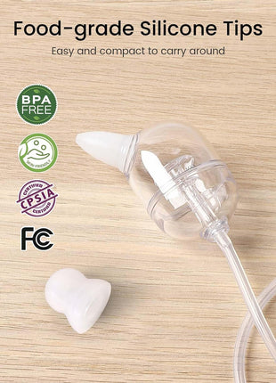 GROWNSY Electric Nose Suction for Baby, Hospital-Grade Nasal Aspirator with Night Light,Soothing Lullabies, Baby Nose Sucker with 9 Adjustable Suction Levels