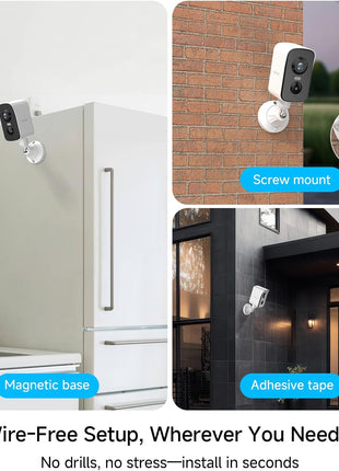 Arenti Ultimate Pet Care & Home Security Bundle: 2K Smart Feeder Kit with Water Fountain + 340° Pan/Tilt Battery Camera, WiFi App Control, 2-Way Audio, Ideal for Remote Pet Monitoring & Home Safety
