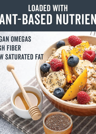 Viva Naturals Organic Chia Seeds, 2 lb, 32 Oz – Plant-Based Omega-3 and Vegan Protein, Gluten Free & Non-GMO, Perfect for Smoothies, Salads & Chia Pudding