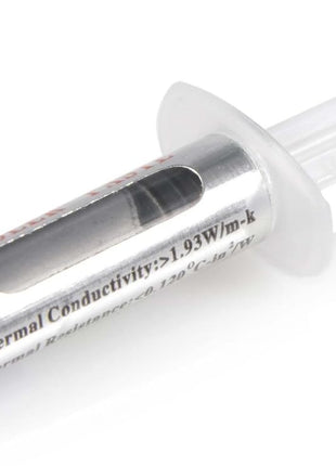 StarTech.com Thermal Paste, Metal Oxide Compound, Re-sealable Syringe (1.5g), CPU/GPU Thermal Grease Paste (SILVGREASE1)